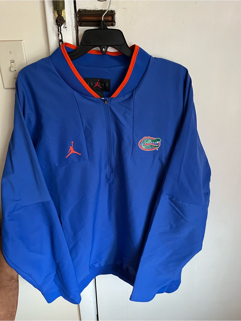 Florida Gators Jordan brand men’s NCAA 1/4 zip windbreaker jacket XL